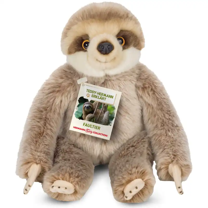 Luiaard knuffel - zachte pluche - grijs/bruin - 22 cm Betaalbaar