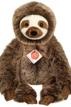 Weekendaanbieding Hermann Teddy luiaard knuffel - pluche - bruin - 40 cm