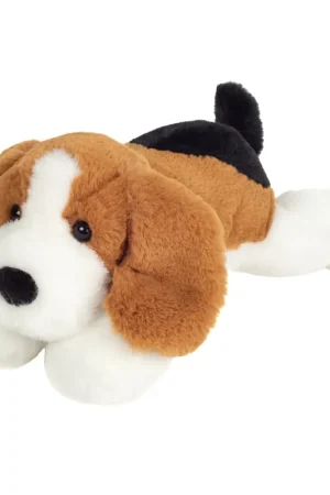 Beagle knuffelhond - pluche - 29 cm - Hermann Teddy Beperkt Aanbod