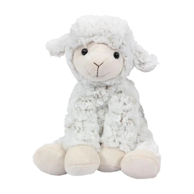 Merkproduct Schaap/lammetje knuffel - pluche - wit - 25,5 cm