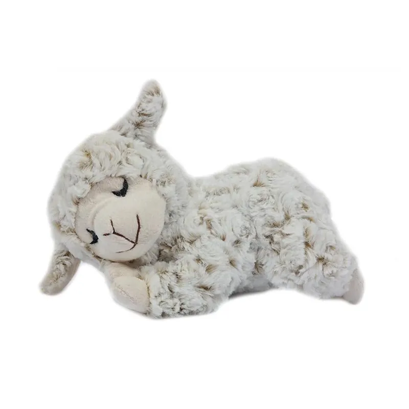 Korting Schaap/lammetje knuffel - pluche - wit - 21 cm - premium