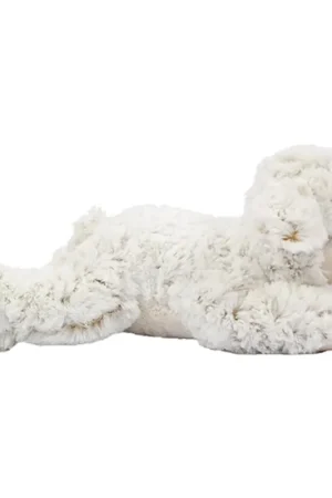 Schaap/lammetje knuffel - zachte pluche - wit - 37 cm Beperkte Voorraad