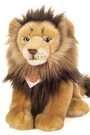 Dagaanbieding Leeuw knuffel - pluche - lichtbruin - 30 cm
