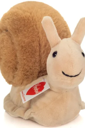 Favoriet Slak knuffel - pluche - bruin - 20 cm - Hermann Teddy