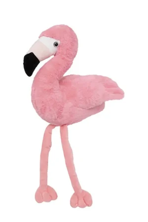 Gratis Retour Flamingo knuffel - zacht pluche - roze - 25 cm