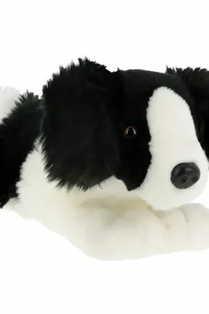 Border Collie puppy knuffel - pluche - 30 cm - zwart/wit Meest Verkocht