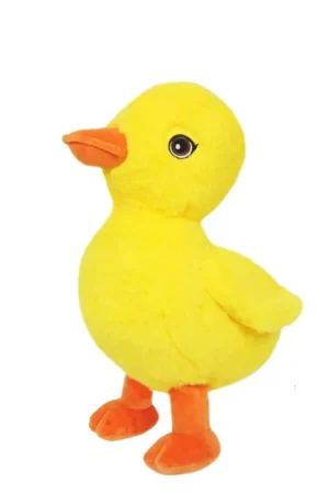 Beste Prijs Sandy eendenkuiken knuffel - pluche - 24 cm - geel - babyknuffel