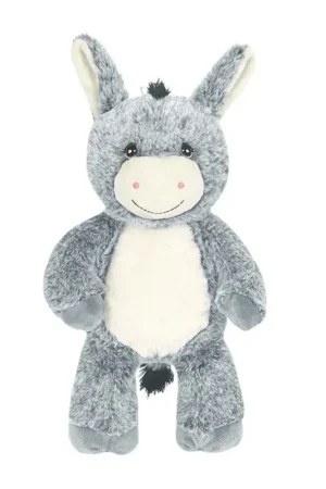Ezel Hendrik knuffel - pluche - grijs - 33 cm - dierenknuffel Korting