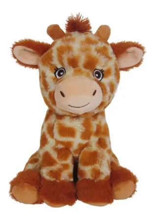 Beste Prijs Giraffe Elvira knuffel - pluche - bruin - 24 cm - dierenknuffel