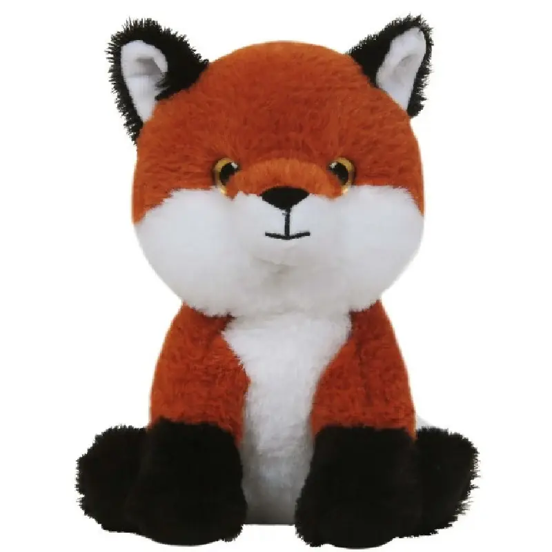 Vos Reintje knuffel - pluche - rood - 21 cm - dierenknuffel Fabrieksprijs