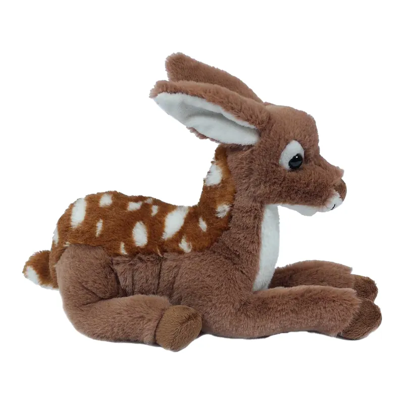 Hertje/ree knuffel - pluche - bruin - 24 cm - premium kwaliteit Flitsaanbieding