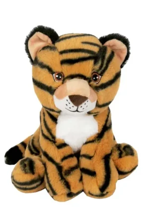 Knuffeldier tijger Missy - pluche - lichtbruin - 23 cm Lage Prijs