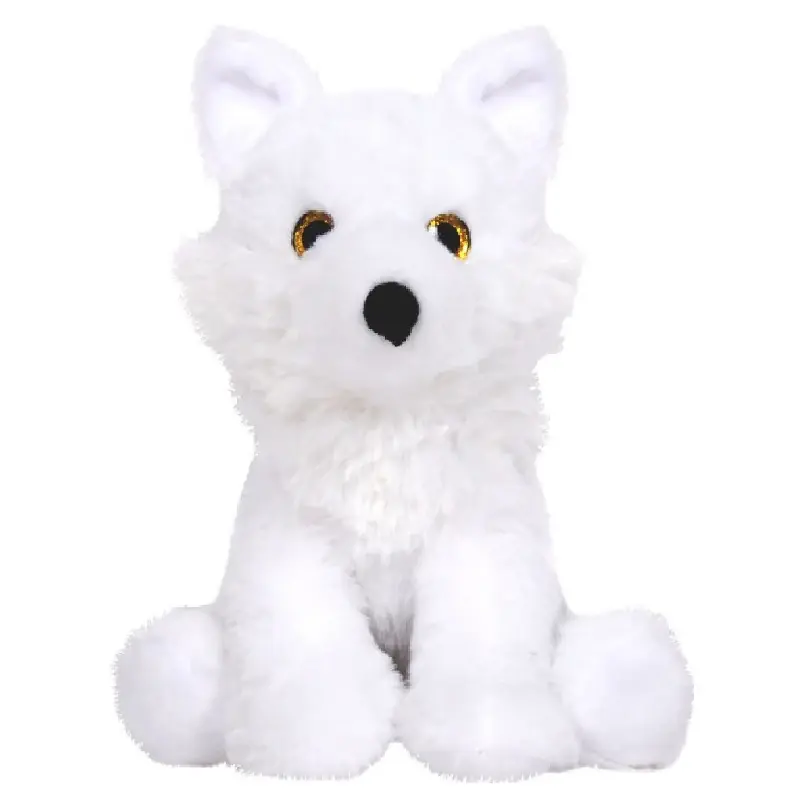 Wolf knuffel Snowie - pluche - wit - 24 cm - dierenknuffel Dagaanbieding