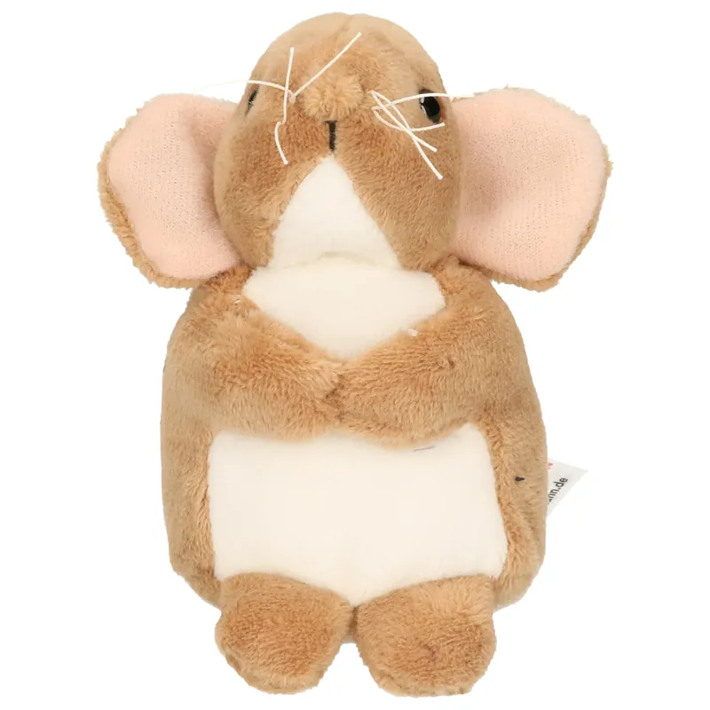 Shop Nu Muis knuffel van zacht pluche - bruin - 11 cm