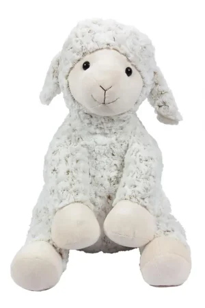 Betrouwbaar Schaap/lammetje knuffel - pluche - wit - 50 cm