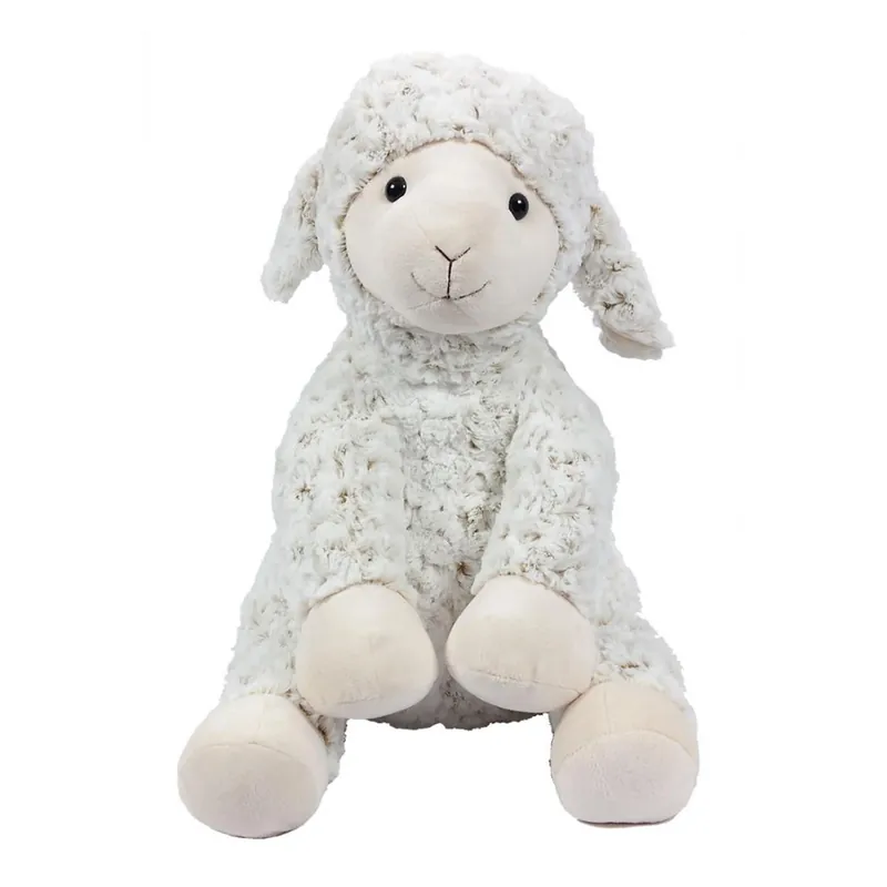 Betrouwbaar Schaap/lammetje knuffel - pluche - wit - 50 cm
