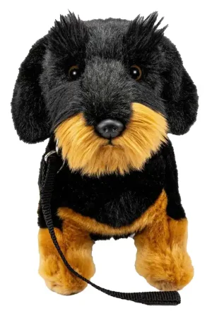 Carl Dick teckel knuffel - pluche - 30 cm - hondenknuffel Betrouwbaar