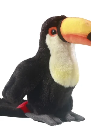 Dagaanbieding Carl Dick toekan knuffel - pluche - 18 cm - tropische vogel