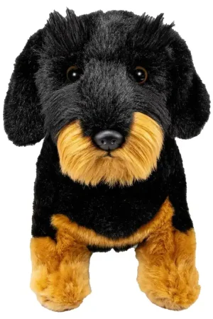Teckel knuffel hond - zachte pluche - 30 cm - premium Actieprijs