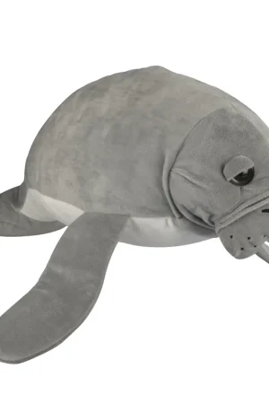 Zeekoe knuffel - pluche - grijs - 68 cm Shop Nu