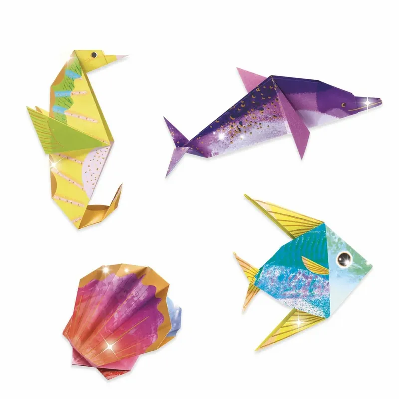 DJECO origami sea creatures Lage Kosten