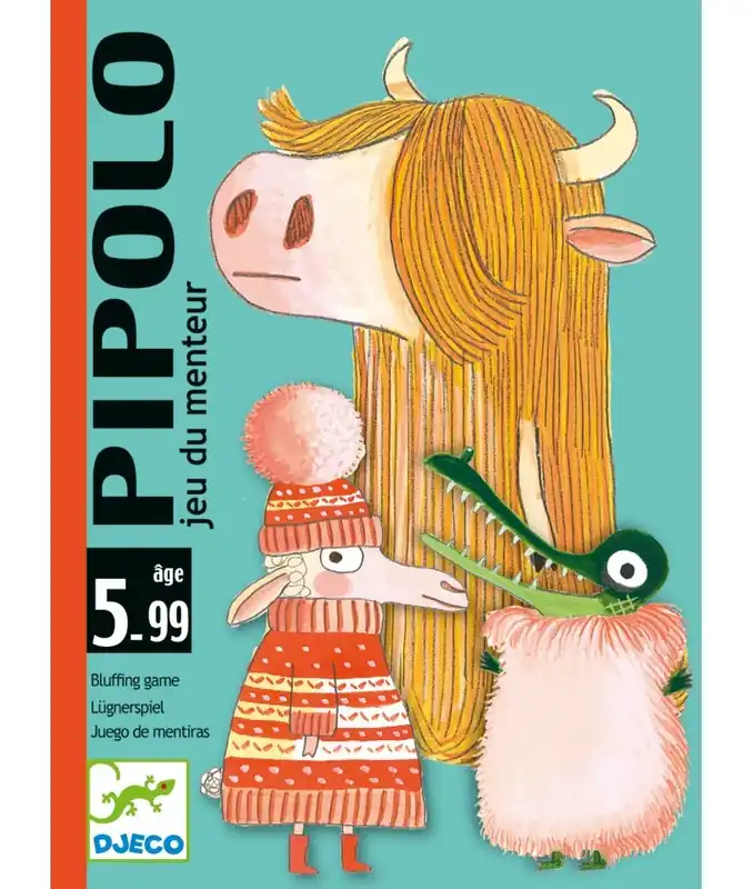DJECO card game pipolo 5yrs+ Tijdelijk Beschikbaar