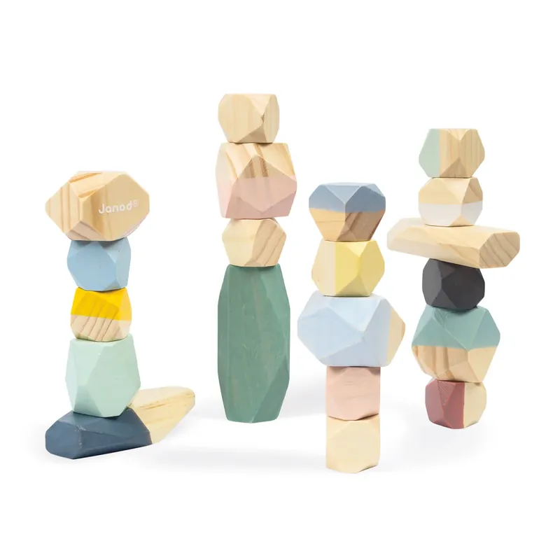 Superprijs JANOD stacking stones sweet cocoon 2yrs+