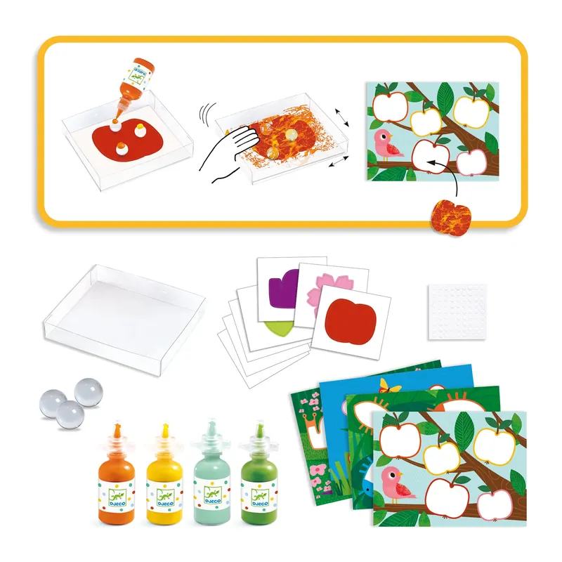 Bestseller DJECO painting with marbles 3yrs+