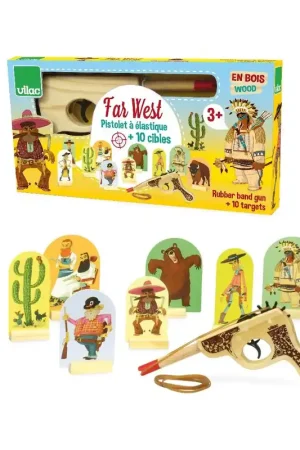 VILAC shooting game Far West 3 yrs+ Voordeelprijs