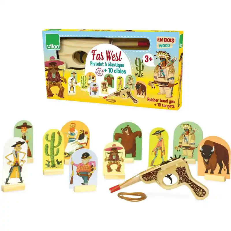 VILAC shooting game Far West 3 yrs+ Voordeelprijs