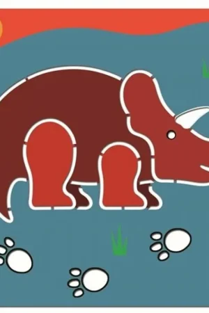 Speciale Aanbieding DJECO drawing templates dinosaurs 4 yrs+