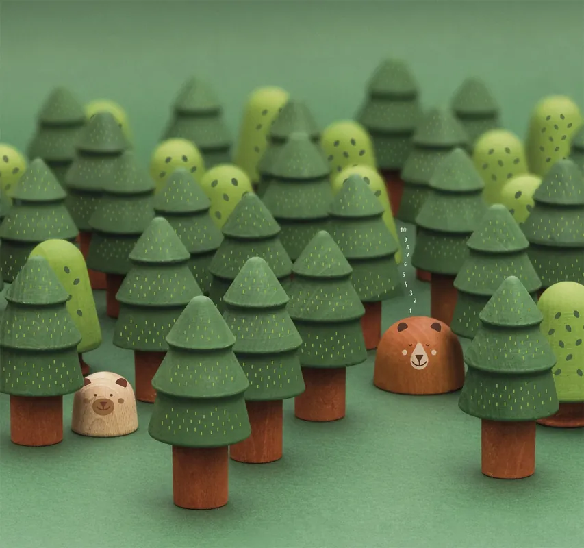 Veilige Betaling LONDJI my wooden world Forest 2 yrs+