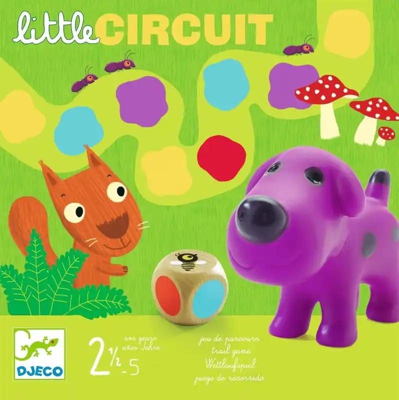 DJECO board game little circuit 2 yrs+ Favoriet