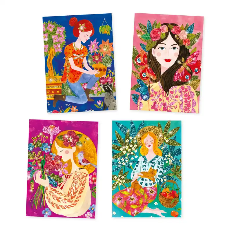 Snelle Levering DJECO glitter sand Les parfum des fleurs 7 yrs+