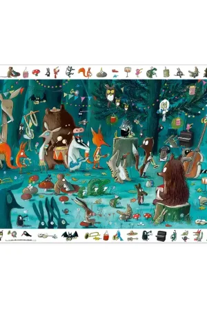 Betrouwbaar DJECO observation puzzle L'Orchester 3 yrs+/ 35 pcs