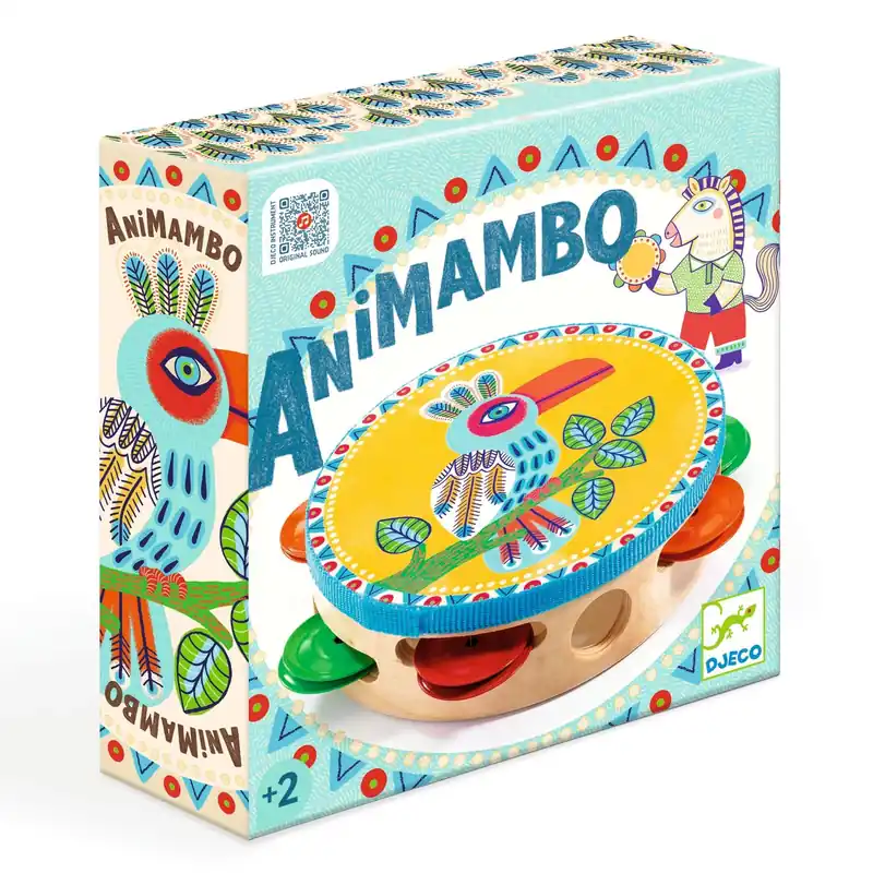 Lage Prijs DJECO tambourine animambo