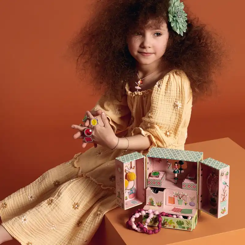 Beperkte Voorraad DJECO bijoux music box secret garden