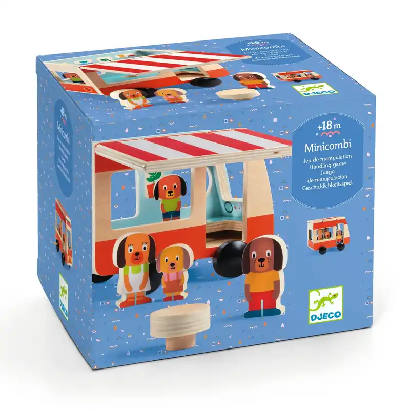 Op = Op DJECO wooden camper 18 months +