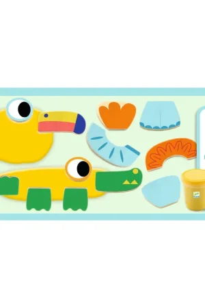 Bestseller DJECO clay Myplasti Animales 18 months+