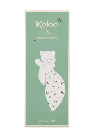 Kaloo cuddle cloth bear Carre Douceur pink Hoge Kwaliteit