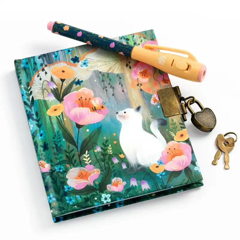 DJECO diary lock and magic pen Kendra small Dagaanbieding