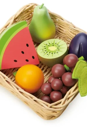 Voordeelprijs Tender Leaf Toys basket with fruit 3yrs+