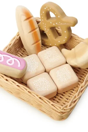 Favoriet Tender Leaf Toys basket with bread 3yrs+