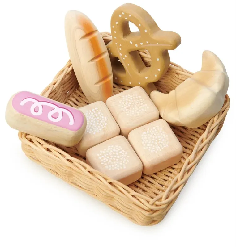 Favoriet Tender Leaf Toys basket with bread 3yrs+
