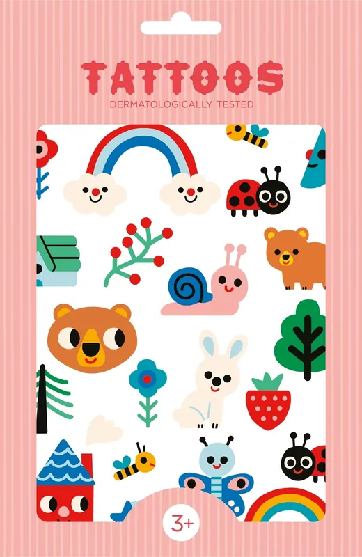 Petit Monkey tattoos nature friends Lage Prijs