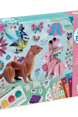 Beperkte Voorraad DJECO craft package 6 activities Fairy 6 yrs+