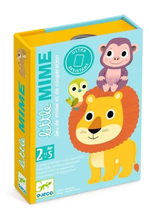 DJECO card game Little mime 2.5yrs+ Goedkoop
