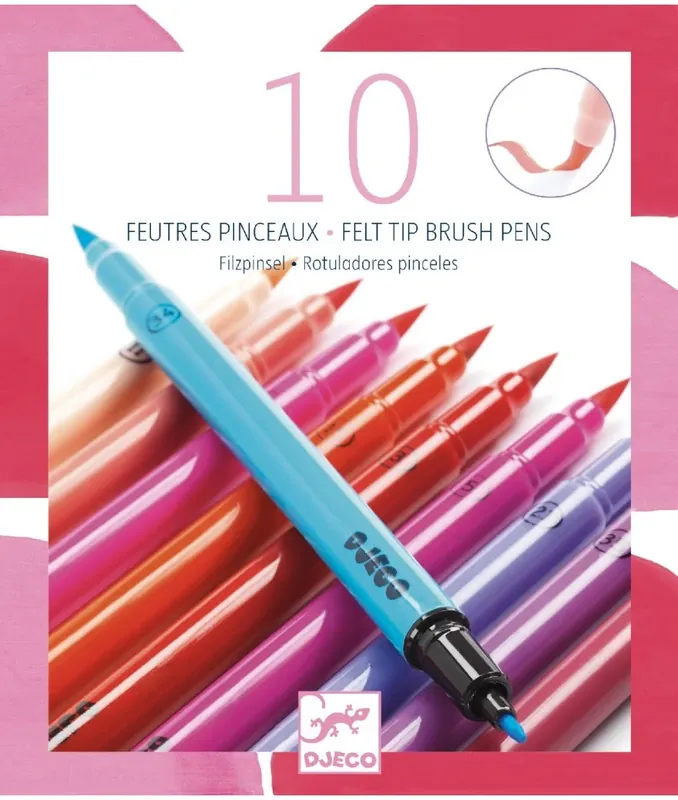 Rechtstreeks Van De Fabrikant DJECO felt tip pens sweet