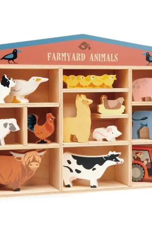 Tender Leaf Toys boerderijdieren 3jr+ Exclusieve Aanbieding