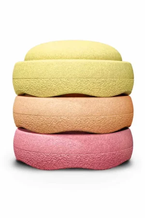 Stapelstein original warm pastel 3 stks Tijdelijk Beschikbaar